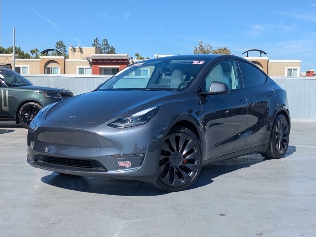 Midnight Silver 2023 Tesla Model Y SUV / Crossover All-Wheel Drive Automatic