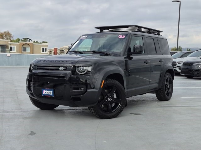 Santorini Black Metallic 2022 Land Rover Defender SUV / Crossover All-Wheel Drive Automatic