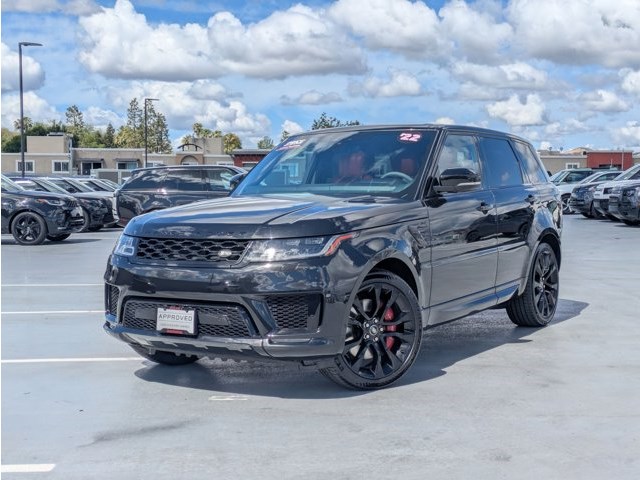 Santorini Black Metallic 2022 Land Rover Range Rover Sport HST AWD SUV / Crossover All-Wheel Drive Automatic