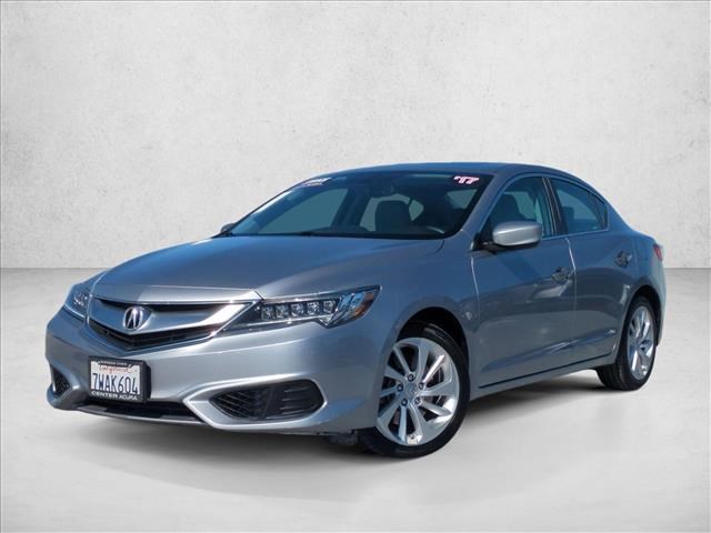 Silver/Gray 2017 Acura ILX Sedan Front-Wheel Drive Automatic