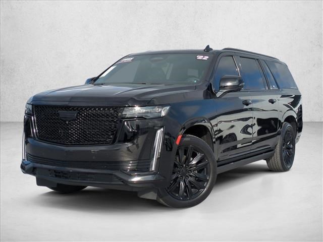 Black Raven 2022 Cadillac Escalade ESV SUV / Crossover Four-Wheel Drive Automatic