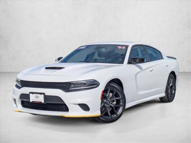 White Knuckle Clearcoat 2023 Dodge Charger GT RWD Sedan Rear-Wheel Drive 8-Speed Automatic
