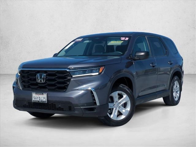 Gray (Modern Steel Metallic) 2023 Honda Pilot SUV / Crossover Front-Wheel Drive Automatic