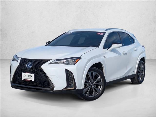 Ultra White 2022 Lexus UX Hybrid 250h F Sport AWD SUV / Crossover All-Wheel Drive Automatic