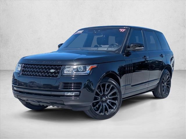 Santorini Black 2017 Land Rover Range Rover V8 Supercharged 4WD SUV / Crossover All-Wheel Drive 8-Speed Automatic