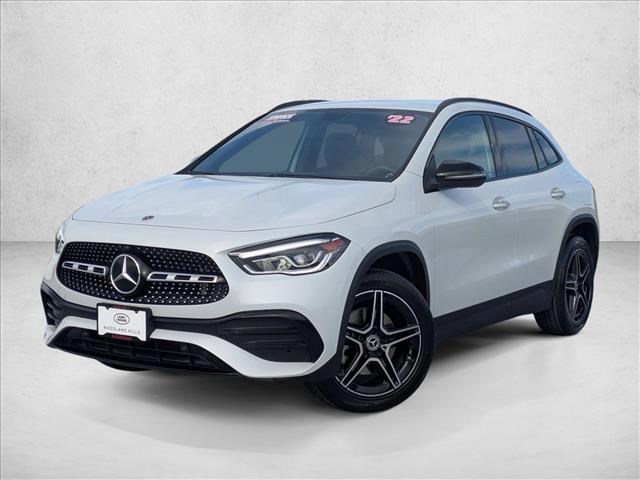 Digital White Metallic 2022 Mercedes-Benz GLA 250 FWD SUV / Crossover Front-Wheel Drive Automatic