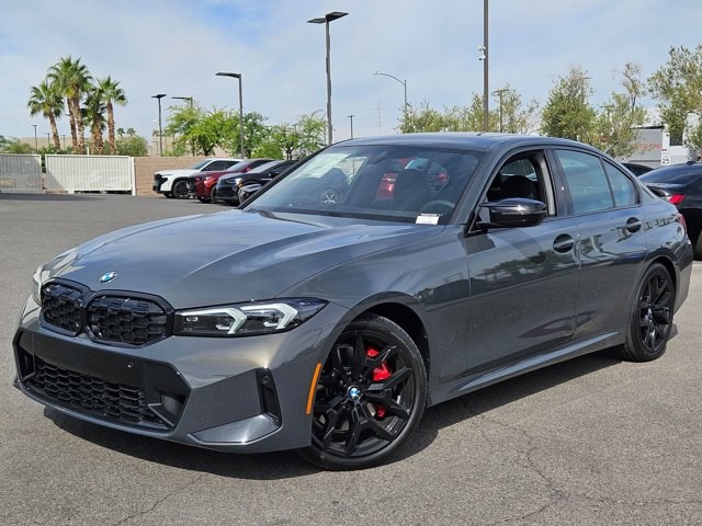 Gray (Dravit Grey Metallic) 2026 BMW 3 Series M340i RWD Sedan Rear-Wheel Drive Automatic