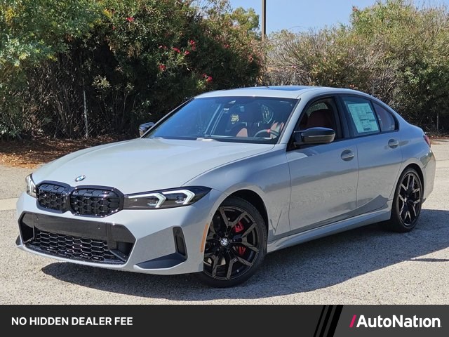 Gray (Brooklyn Grey Metallic) 2026 BMW 3 Series Sedan Rear-Wheel Drive Automatic