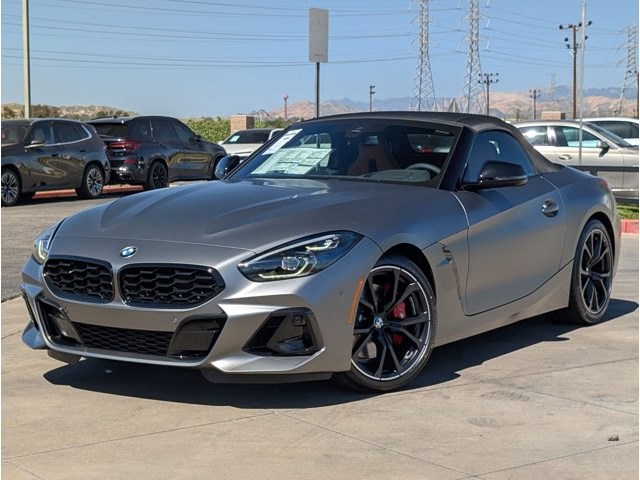 Gray (Frozen Grey Ii Metallic) 2026 BMW Z4 M40i RWD Convertible Rear-Wheel Drive 8-Speed Automatic