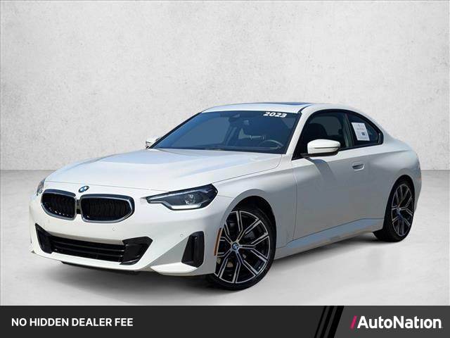 Alpine White 2023 BMW 2 Series Coupe Rear-Wheel Drive Automatic