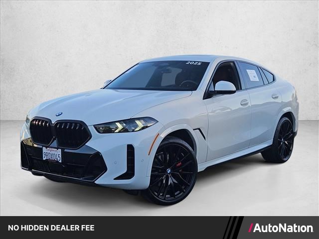 Alpine White 2025 BMW X6 SUV / Crossover All-Wheel Drive Automatic