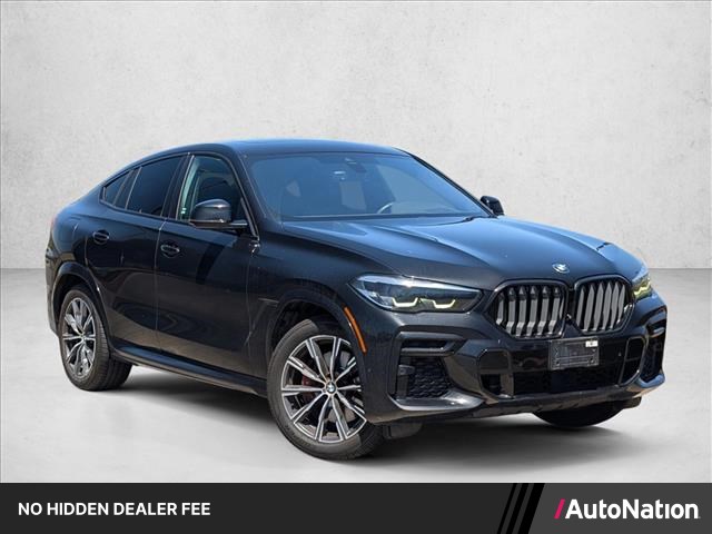 Black Sapphire Metallic 2023 BMW X6 SUV / Crossover All-Wheel Drive Automatic