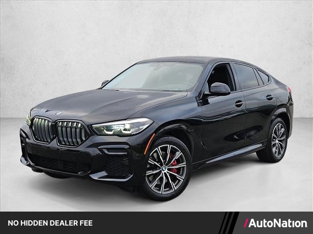 Black Sapphire Metallic 2023 BMW X6 SUV / Crossover All-Wheel Drive Automatic