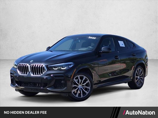 Carbon Black Metallic 2023 BMW X6 SUV / Crossover All-Wheel Drive Automatic