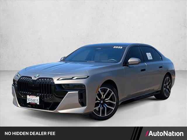 Gray (Oxide Grey Metallic) 2023 BMW 7 Series Sedan Rear-Wheel Drive Automatic