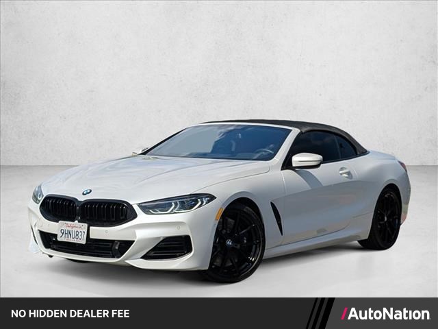 Mineral White Metallic 2024 BMW 8 Series Convertible Rear-Wheel Drive Automatic