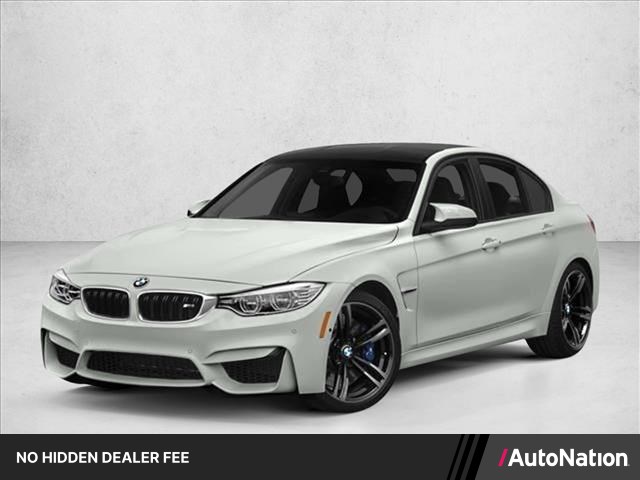 Yas Marina Blue Metallic 2015 BMW M3 Sedan Rear-Wheel Drive 6-Speed Manual