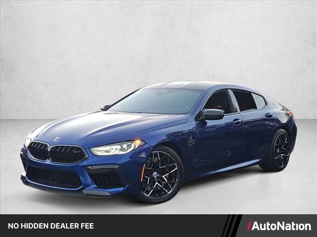 Marina Bay Blue Metallic 2023 BMW M8 Sedan All-Wheel Drive Automatic