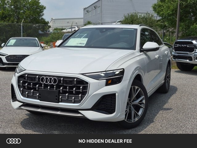 Glacier White Metallic 2026 Audi Q8 SUV / Crossover All-Wheel Drive Automatic