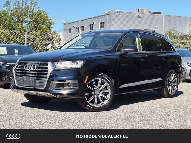 Ink Blue Metallic 2018 Audi Q7 SUV / Crossover All-Wheel Drive Automatic