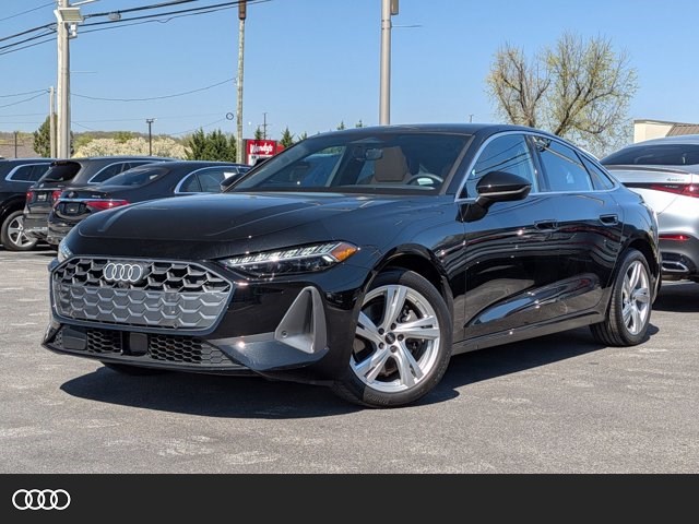 Mythos Black Metallic 2025 Audi A5 quattro Premium Plus Sedan Sedan All-Wheel Drive 7-Speed Automatic