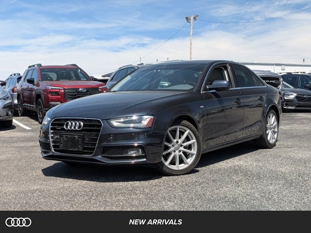 Brilliant Black [B 2014 Audi A4 2.0T quattro Premium Plus AWD Sedan All-Wheel Drive 8-Speed Automatic
