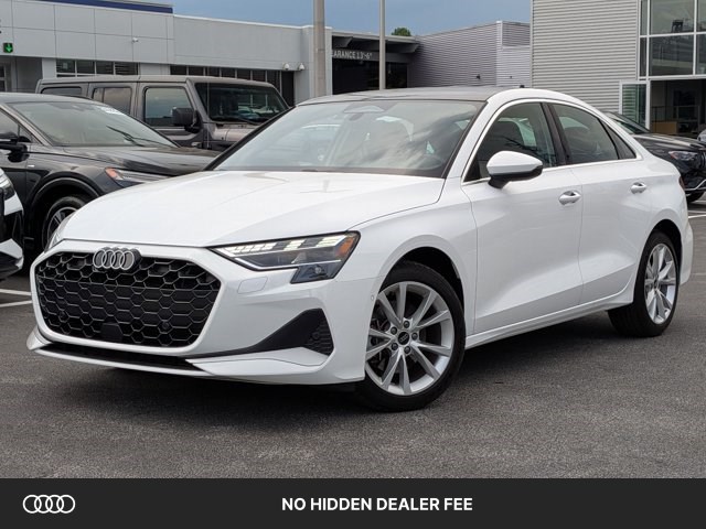Arkona White 2026 Audi A3 Sedan All-Wheel Drive Automatic