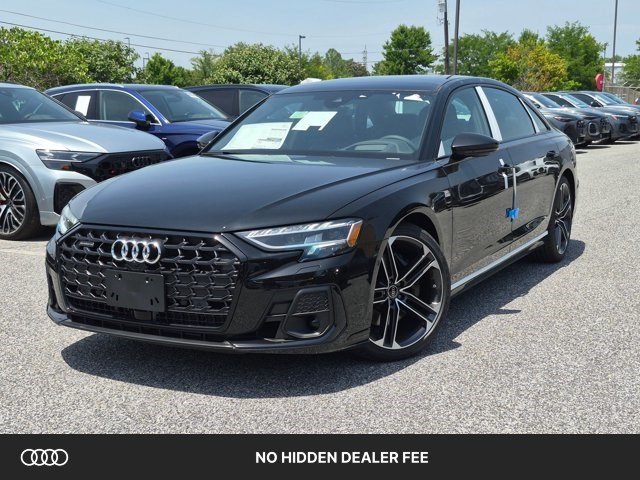Mythos Black Metallic 2026 Audi A8 Sedan All-Wheel Drive Automatic