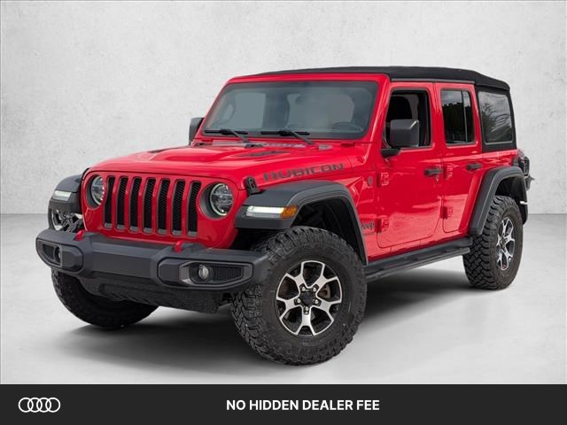 Firecracker Red Clearcoat 2021 Jeep Wrangler Unlimited Rubicon 4WD SUV / Crossover Four-Wheel Drive 8-Speed Automatic