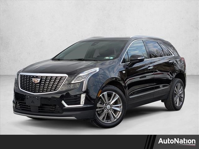 Stellar Black Metallic 2022 Cadillac XT5 Premium Luxury AWD SUV / Crossover Four-Wheel Drive 9-Speed Automatic
