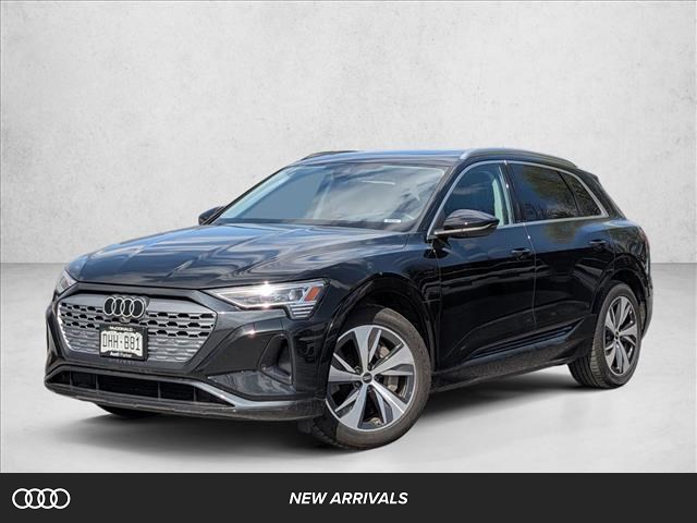 Silver 2024 Audi Q8 e-tron quattro Premium AWD SUV / Crossover All-Wheel Drive 1-Speed Automatic