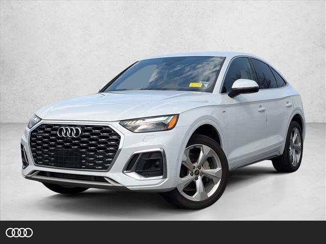 Silver 2023 Audi Q5 Sportback quattro Prestige S Line 45 TFSI AWD Sedan All-Wheel Drive Automatic