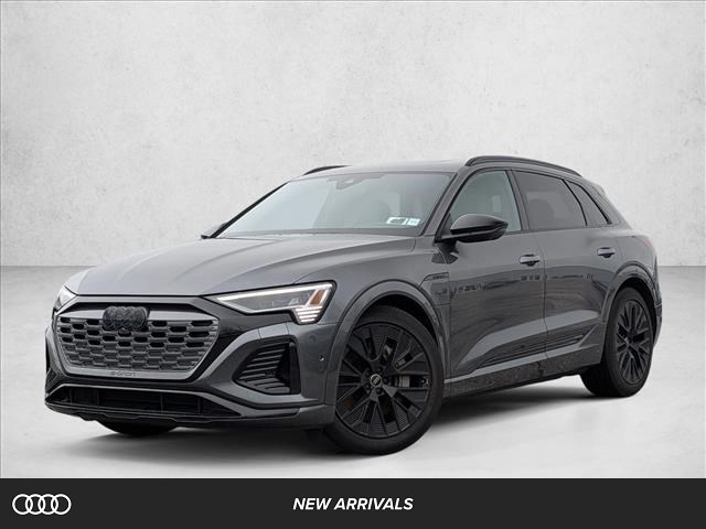 Silver 2024 Audi Q8 e-tron quattro Prestige AWD SUV / Crossover All-Wheel Drive 1-Speed Automatic