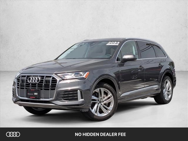Silver 2023 Audi Q7 quattro Premium 45 TFSI SUV / Crossover All-Wheel Drive Automatic
