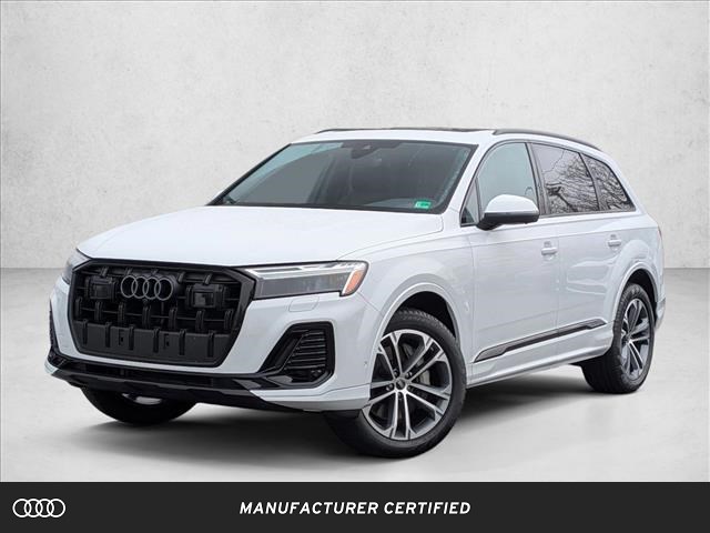 Glacier White 2025 Audi Q7 quattro Premium 45 TFSI SUV / Crossover All-Wheel Drive Automatic