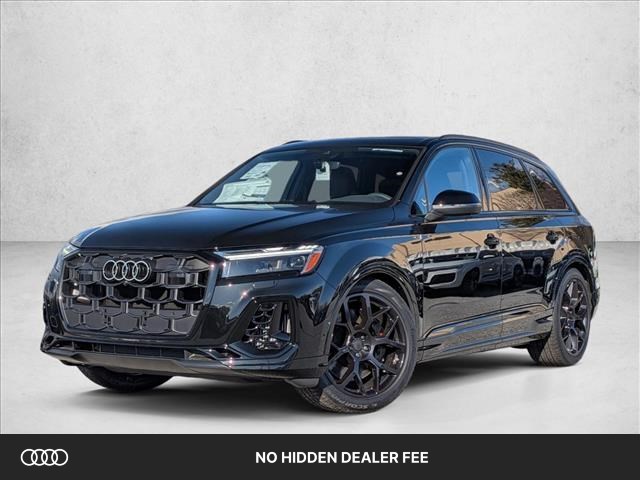 Mythos Black Metallic 2026 Audi SQ7 4.0T quattro Premium Plus SUV / Crossover All-Wheel Drive Automatic