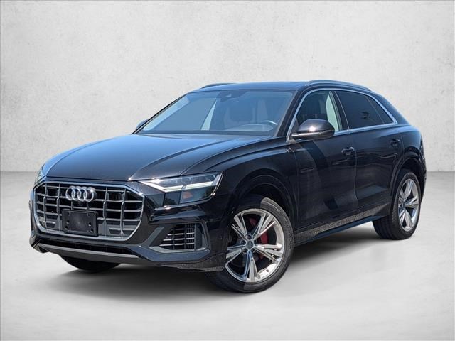 Black 2019 Audi Q8 quattro Premium Plus 55 TFSI SUV / Crossover All-Wheel Drive Automatic