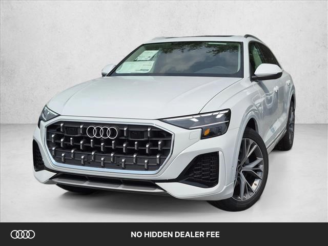 Glacier White Metallic 2026 Audi Q8 SUV / Crossover All-Wheel Drive Automatic