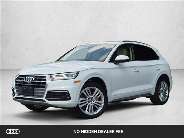 Ibis White 2018 Audi Q5 SUV / Crossover All-Wheel Drive Automatic