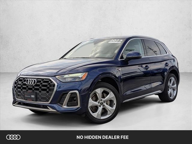 Navarra Blue Metallic 2023 Audi Q5 quattro Premium Plus S Line 45 TFSI SUV / Crossover All-Wheel Drive Automatic