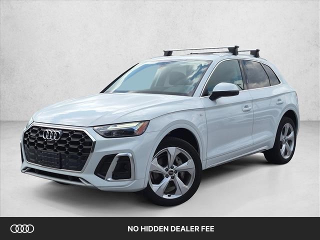 Glacier White Metallic 2023 Audi Q5 SUV / Crossover All-Wheel Drive Automatic