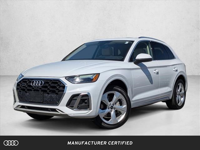 Glacier White Metallic 2023 Audi Q5 quattro Premium Plus S Line 45 TFSI SUV / Crossover All-Wheel Drive Automatic