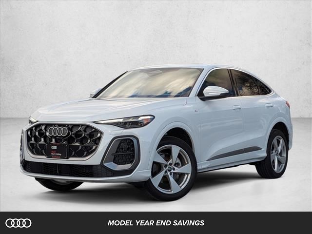 Glacier White Metallic 2025 Audi Q5 Sportback quattro Premium Plus S Line 45 TFSI Sedan All-Wheel Drive Automatic