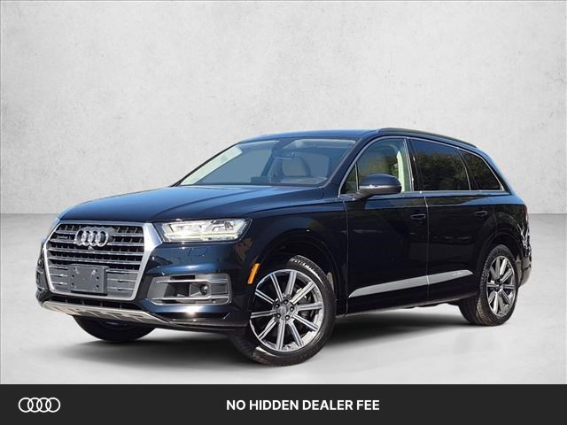 Ink Blue Metallic 2018 Audi Q7 SUV / Crossover All-Wheel Drive Automatic
