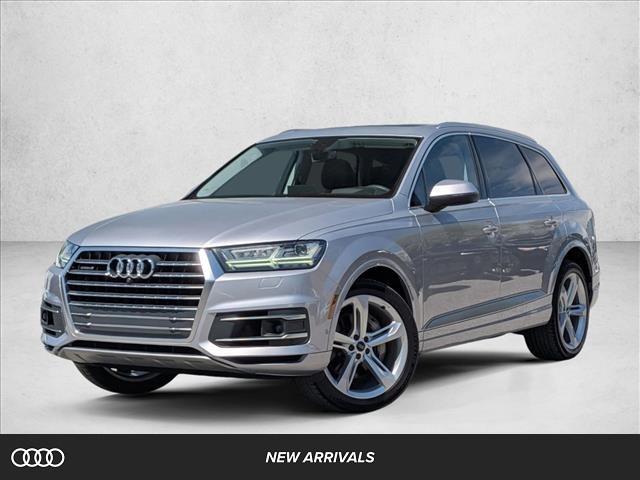 Florett Silver Metallic 2019 Audi Q7 55 TFSI quattro Prestige SUV / Crossover All-Wheel Drive Automatic