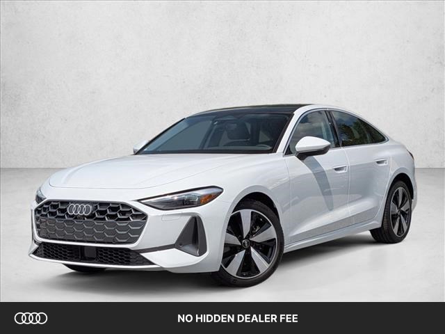 Glacier White Metallic 2025 Audi A5 quattro Premium Sedan Sedan All-Wheel Drive Automatic