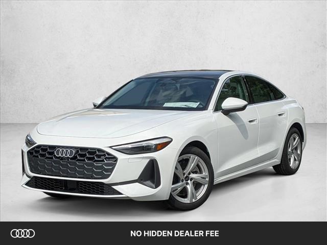 Arkona White 2025 Audi A5 Sedan All-Wheel Drive Automatic