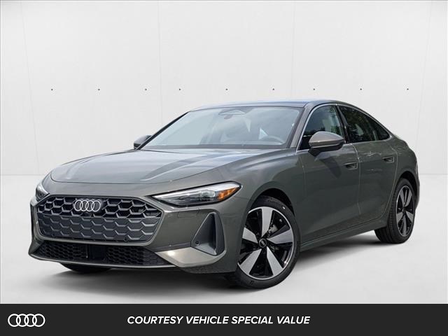 Chronos Gray Metallic 2025 Audi A5 quattro Premium Sedan Sedan All-Wheel Drive Automatic