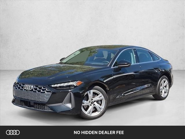 Mythos Black Metallic 2025 Audi A5 Sedan All-Wheel Drive Automatic