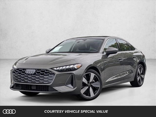 Chronos Gray Metallic 2025 Audi A5 quattro Premium Plus Sedan Sedan All-Wheel Drive Automatic